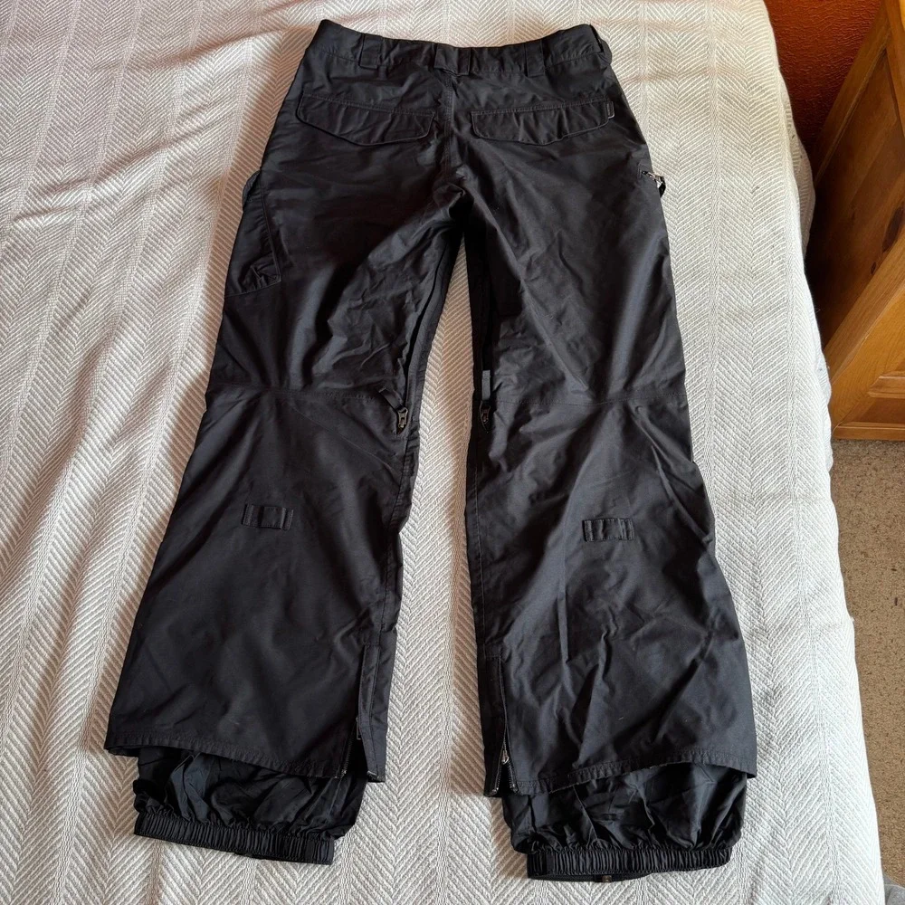 Burton Dryride Snowboard‎ Pants Mens Medium Black Cargo Ski Winter Pants